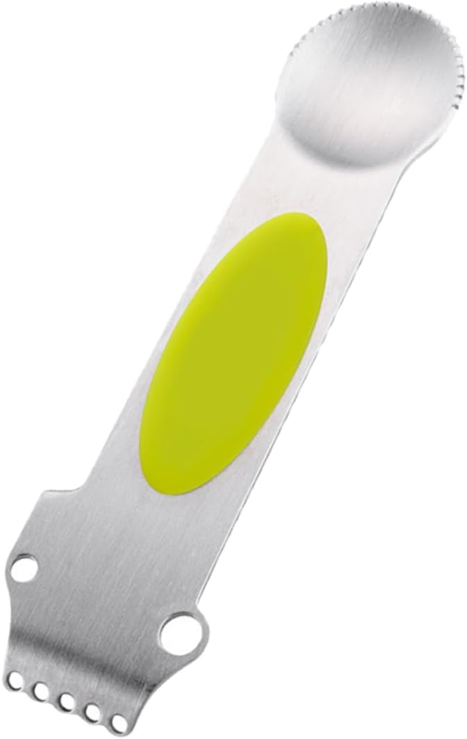 2pcs Stainless Steel Lemon Planer Tool Multi-functional Citrus Grater for Kitchen Use for Peeling Oranges and Easy Garnishing Fruit Preparation Yellow