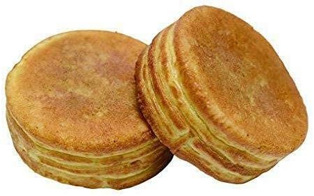 JapanBargain 4742, Japanese Obanyaki Pan Stuffed Pancake Toaster Large 3 inch Pancake Maker Nonstick Aluminum Pan, Four Molds