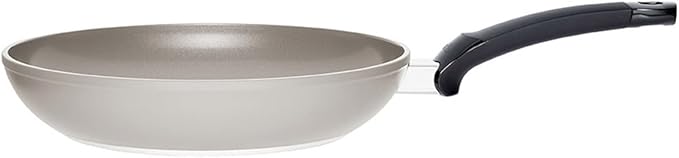 Fissler Ceratal Classic Ceramic 8 Inch Non-Stick Frying Pan, Warm Grey, Made without PFAS