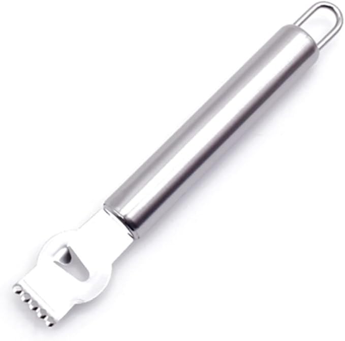 Stainless Steel Paring Knife Lemon Peeler Citrus Scraper Orange Peeler Stick Zester for Home Bar