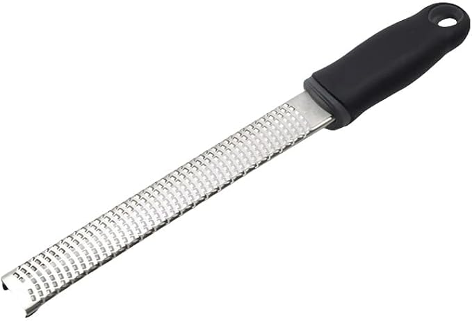 Premium Classic Zester Grater, Black with Protective Cover | Black (1 Piece Set)