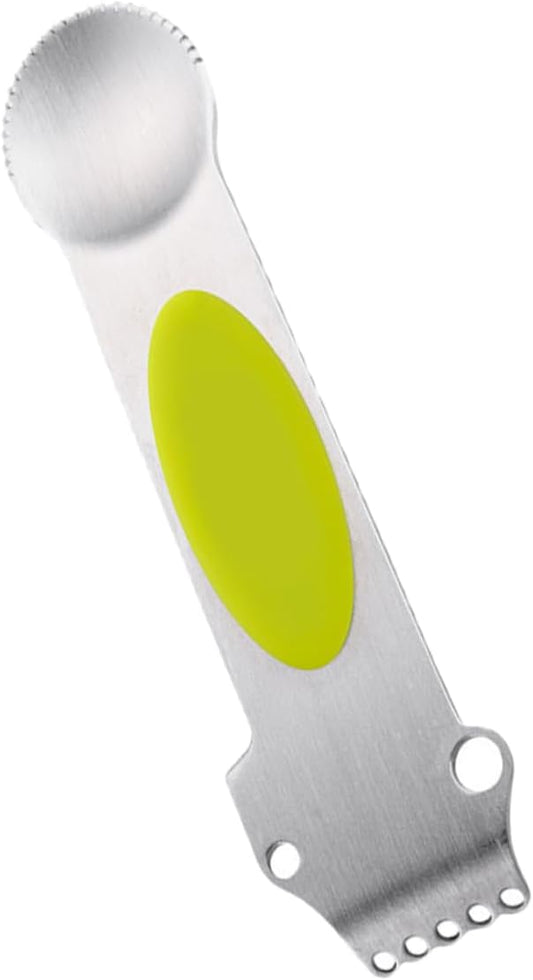 Stainless Steel Lemon Peeler and Planer Multi-functional Citrus Tool for Garnishing and Peeling for Kitchen Use Random