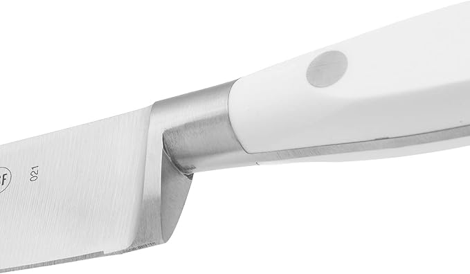 Arcos Forged Chef Knife 6 Inch Stainless Steel. Multi-Use Professional Cooking Knife with Ergonomic Polyoxymethylene Handle and 150mm Blade. Series Riviera Blanc. Color White
