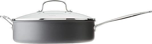 Cuisinart 633-30HP1 Chef's Classic 5.5-Quart Saute Pan Nonstick-Hard-Anodized, Black