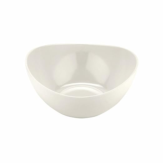 G.E.T. B-115-AW Large Melamine Serving Bowl, 4 Quart, American White