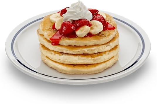 5 STAR SUPER DEALS Pancake Pan Maker Nonstick Double Sided w/ 4 Small Round Mold Designs for Perfect Eggs, French Toast, Omelette, Flip Jack, and Crepes
