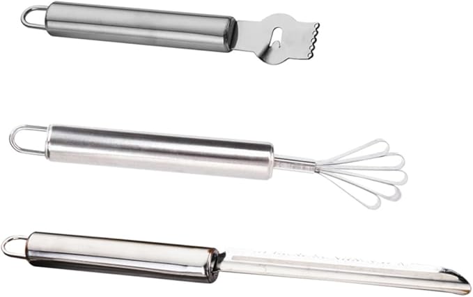3pcs Practical Kitchen Peeler Lemon Zester Multi-function Cheese Fruit Grater Easy Peel Grate