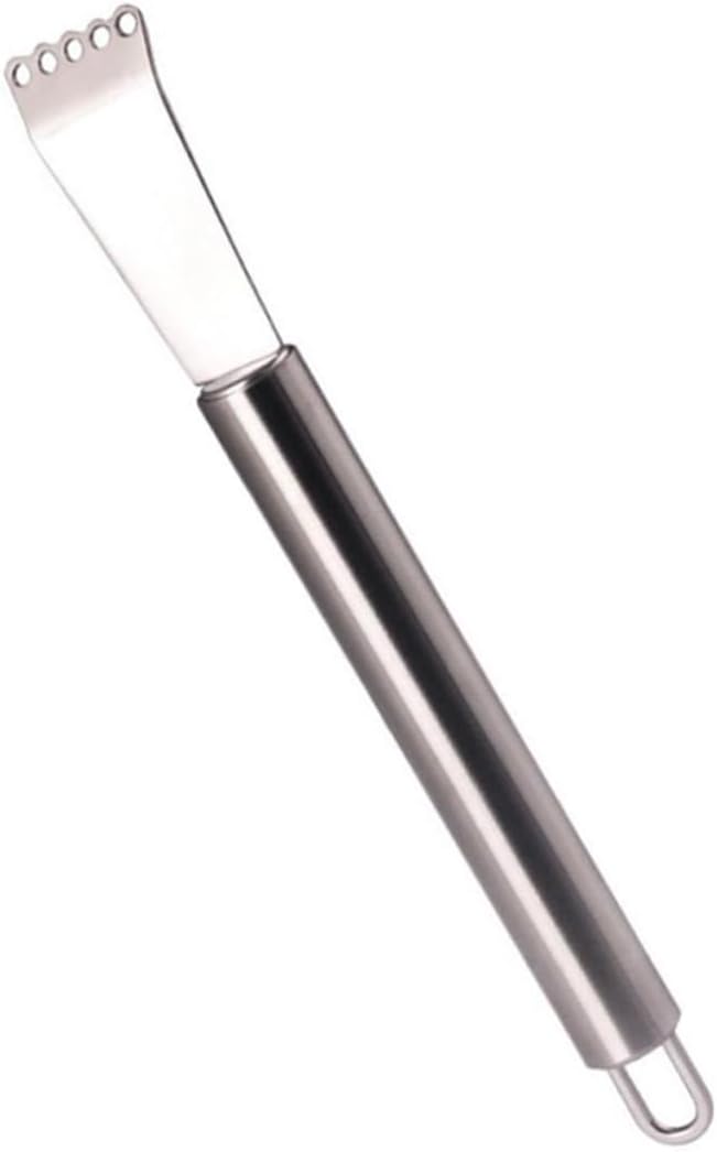 PRETYZOOM Stainless Steel Citrus Peeler and Zester Fruit Peeling Tool for Orange and Skin Removal Dishwasher for Home Kitchen Use