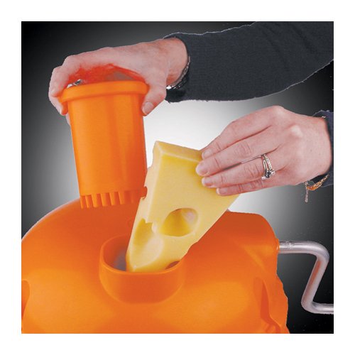 Dynamic DC3 3/4 / CL009 Manual Tabletop Vegetable Dicer, Orange, "3/4"" orange"