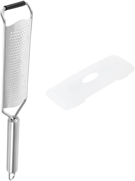 Efficient Lemon Zester For Cooking Enthusiasts Nonslip Handle Vegetable Slicer Stainless Steel Tube Handle Cheese Grater Dishwasher Safe Grater