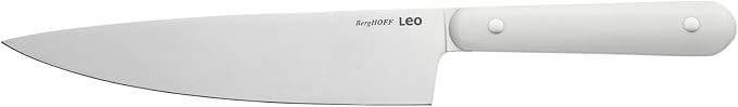 BergHOFF Spirit 7Pc Knife Block Set, Kitchen Knives, Wood Block, Stainless Steel Sharp Blade, Anti-skid Base, Strong Magnet for Scissors