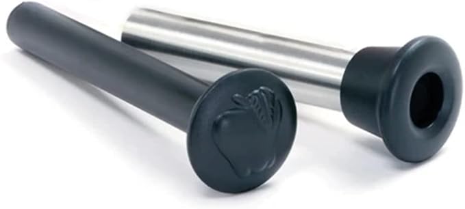 Norpro Stainless Steel Apple Corer with Plunger, 10 IN, Silver