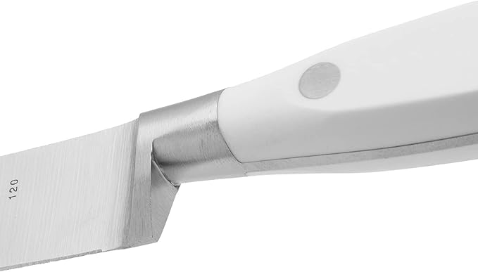 Arcos Sole Knife/Fish Knife 7 Inch Nitrum Stainless Steel and 170 mm blade. Ergonomic Polyoxymethylene POM Handle. Series Riviera Blanc. Thin blade with a characteristic smooth edge. Color White.