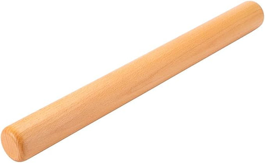 Rolling Pin for Baking Wood Rolling Pins 15.8-inch Dough Roller, Non-stick Pastry Dough Roller without Handles┃Perfect Gifts for Bakers