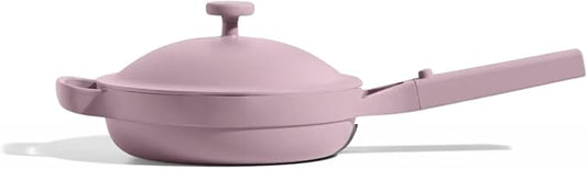Our Place Mini Always Pan | 8.5" Ceramic Pan with Modular Lid & Beechwood Spatula | Patented 10-in-1 Nonstick, Non-Toxic Cookware Made Without PFAS | Induction & Oven-Safe up to 450°F | Lavender