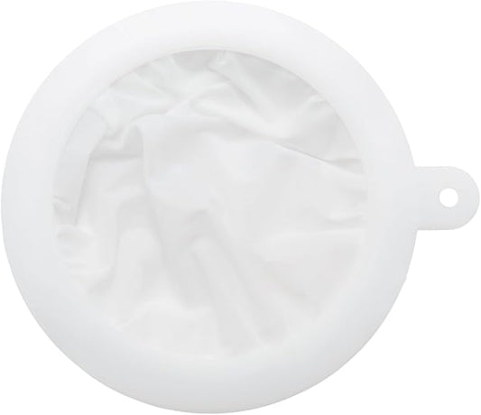 Pine & Linen 1pcs 13cm/5.12inch 300Mesh Fine Filter Strainer,Food Strainer Fine Meshs,Plastic Mesh Colander for Cooking Oil/Milk/Juice/Wine/Coffee