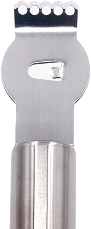 Lemon Zest Peeler for Cocktails, Lemon Zester Grater, Stainless Steel Orange Citru Kitchen Peeler Tool with Channel Knife, Stainless Steel Orange Rind Peeler Tool