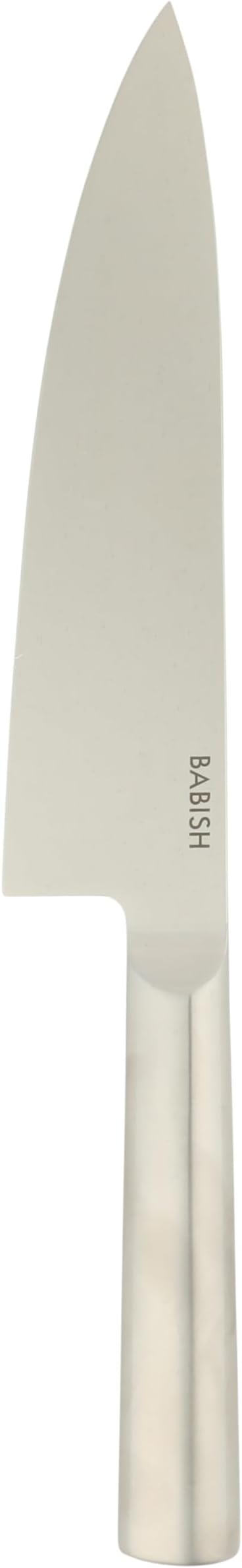 Babish 8-Inch Chef Knife – High-Carbon 1.4116 German Steel Kitchen Knife, Full-Tang Razor Sharp Chef’s Blade for Chopping, Slicing, Dicing & Everyday Prep