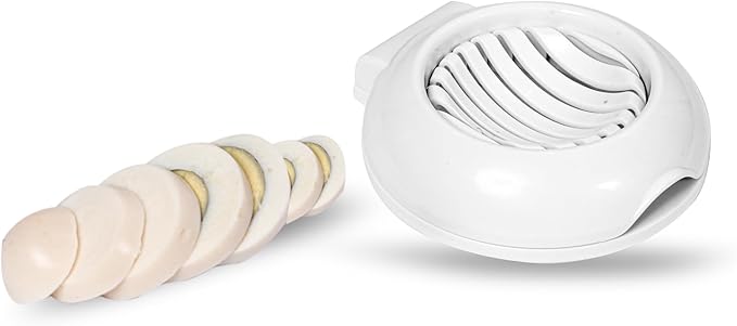 Eggs Slicer for Hard Boiled Eggs-Heavy Duty Stainless Steel Wire Multifunction for Strawberry Mushroom Soft Fruits, Easy to Clean 9x4.5 inches
