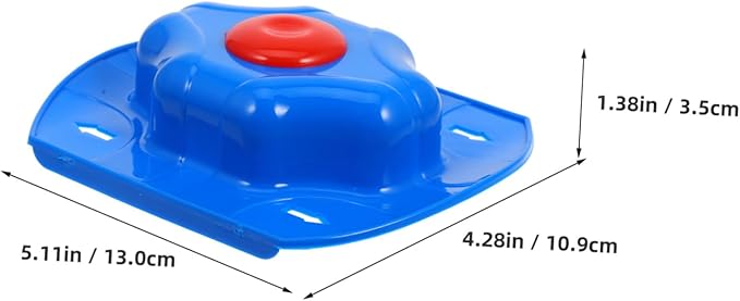 BESTYASH Sturdy Plastic Grater Hand Protector with Pressdown Safety Holder for Kitchen Cutting Slicing Dicing Finger Shield Handguard for Mandoline Slicers Easy Operation Food Prep Tool