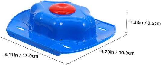 BESTYASH Sturdy Plastic Grater Hand Protector with Pressdown Safety Holder for Kitchen Cutting Slicing Dicing Finger Shield Handguard for Mandoline Slicers Easy Operation Food Prep Tool