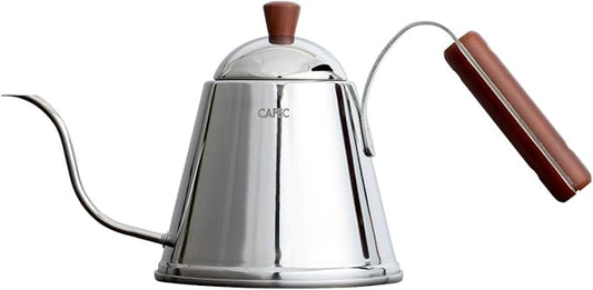 CAFEC Stainless Coffee Pot/Coffee Pour Over 1000ml Kettle/TSUBAME WOOD made in Japan 1000ml / Premium Pour Over Kettle