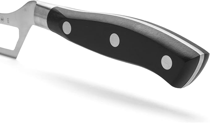 Arcos Knife 6 Inch Nitrum Stainless Steel and 145 mm blade. Ergonomic Polyoxymethylene POM Handle. Series Riviera. Color Black