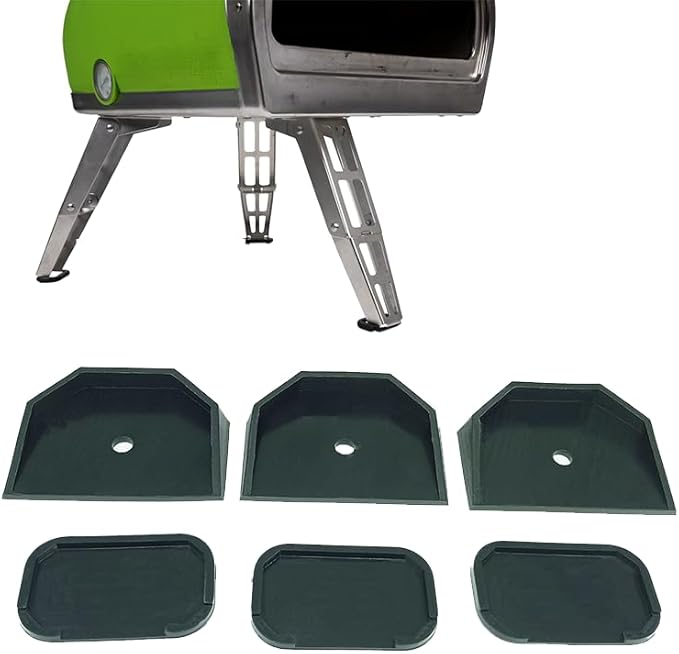YMHYJY fits for Gozney Roccbox Pizza Oven Rubber feet Surface and Pedestals (pack of 6)