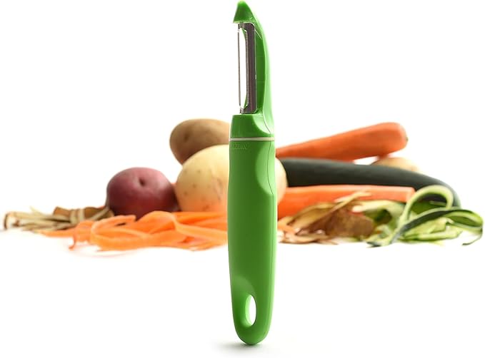 Norpro 110G Grip-EZ Peeler, Green, 7.25in/18.5cm, Geen
