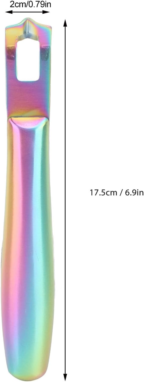 Lemon Zest Peeler, Stainless Steel Kitchen Orange Citrus Zester Multifunctional Cocktails Bartender Tool with Handle for Home Bar (Colorful)