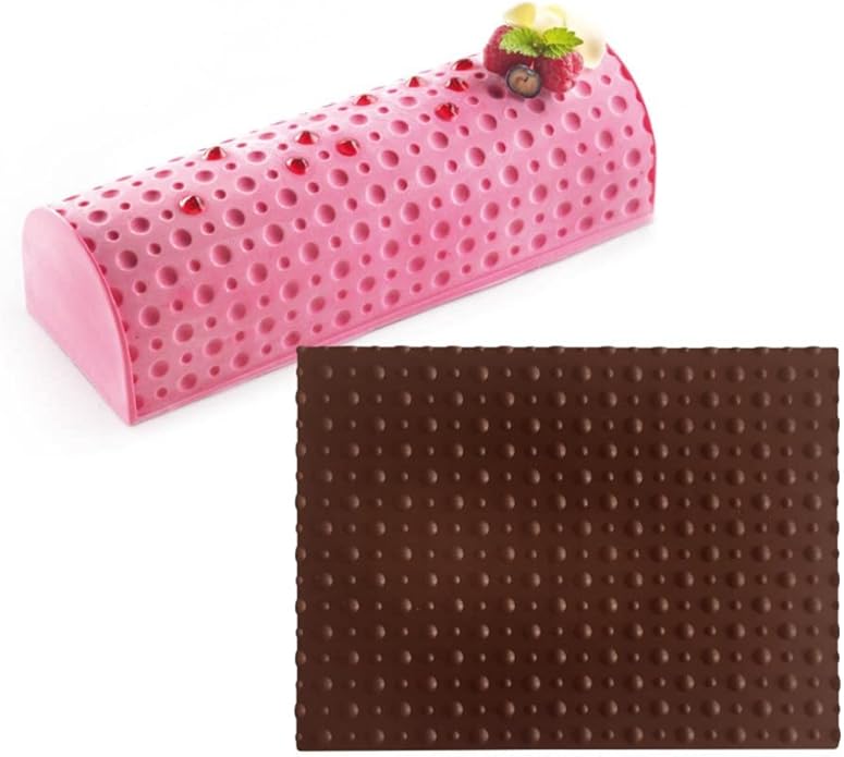 Polka Dots Texture 3D Silicone Cake Mold Baking Mat Dessert Bakeware Silicone Cake Baking Mold