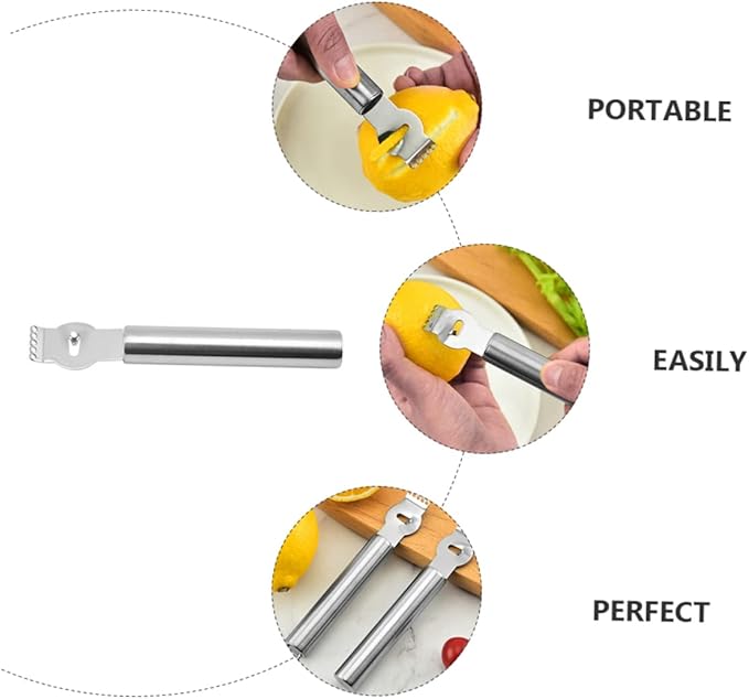 3pcs Lemon Shaving Scraper Cheese Grater Tool for Kitchen Peelers Veggies
