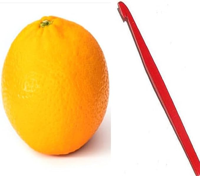 Tupperware Citrus Orange Peeler RED