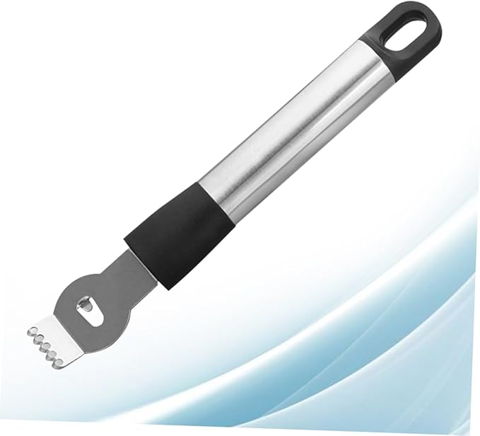Stainless Steel Lemon Zester and Grater Tool Hanging for Easy Citrus Peeling for Home Cooking and Cocktail Garnishing Random