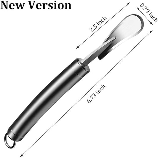 Orange Citrus Peelers Stainless Steel Slicer Cutter Peeler Remover Opener Humanized Design Curved Handle Fruit Tools Kitchen Gadget