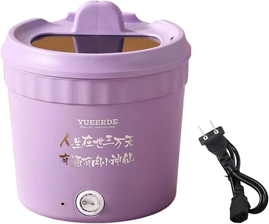 450W Small Electric Hot Pots Household Multifunctional Cooking Anti Scalding Portable Nonstick Cooking Pot