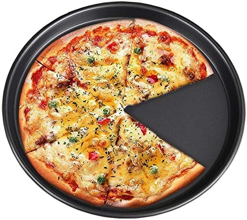 LaiYHe,12" 2 Packs Pizza Pan Professional Premium Deep Dish Non-Stick Bakeware (2 Packs-12 Inch)