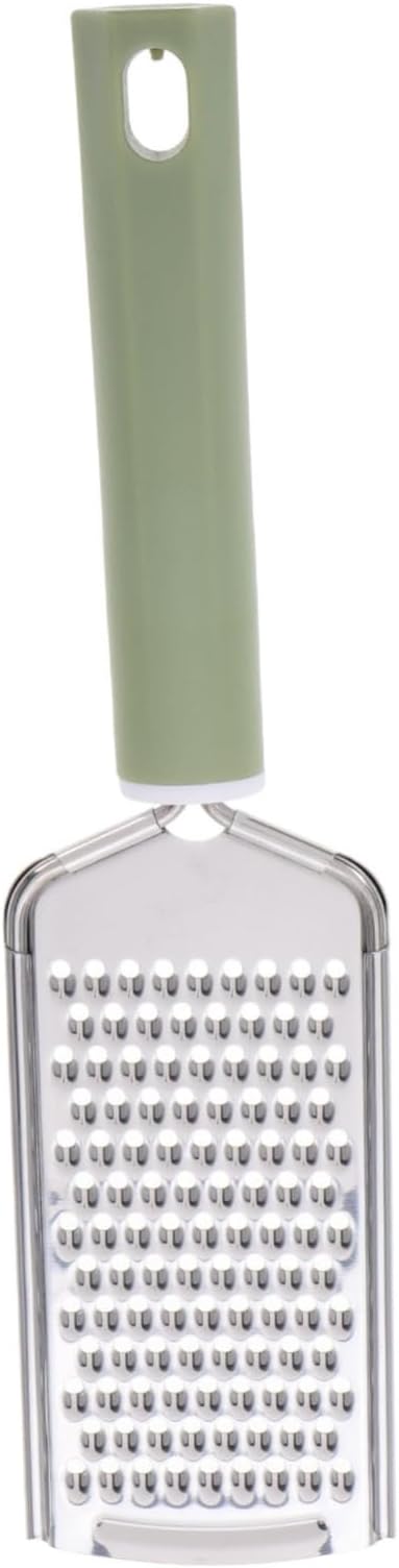 PRETYZOOM Stainless Steel Handheld Zester Multifunctional Garlic Mincer Tool with Ergonomic Handle for Efficient Grating of Garlic Ginger and Cheese Lightweight Kitchen Accessory