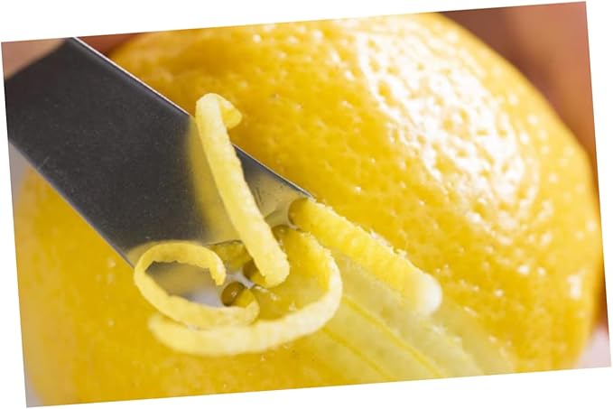SECFOU Lemon Peeler Tool Citrus Scraper Stainless Steel Fruit Peeler Easy Clean