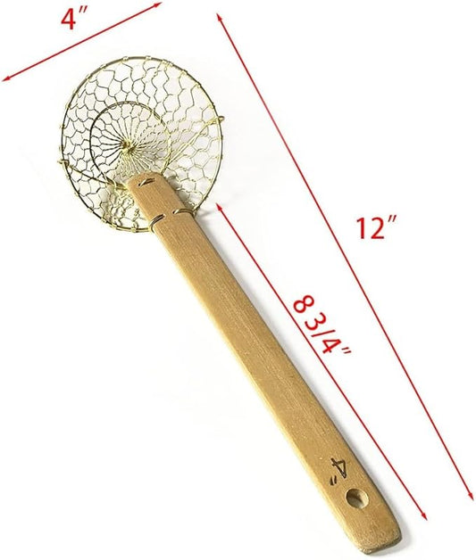 4" Round Brass Spider Strainer