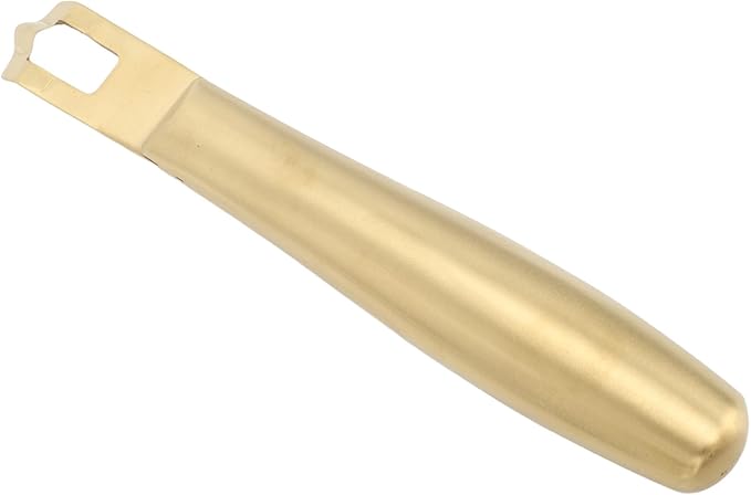 Stainless Steel Lemon Citrus Peeler Zester Tool for Cocktails Garnishes or Baking Prep in Kitchen Bar Restaurant (gold)