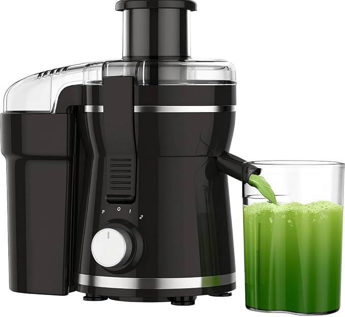 High-Speed Centrifugal Juicer Machine – 600W (Black)