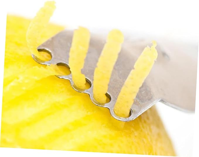 Stainless Steel Lemon Peeler Zester Citrus Peeler Tool Fruit Peeling Knife