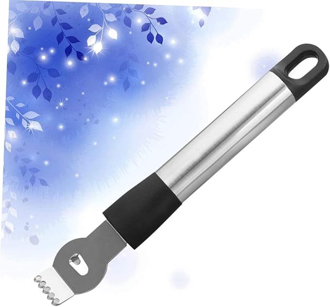 Stainless Steel Zester Grater for Citrus and Chocolate Ergonomic Peeler with Hanging Loop for Home Cooking and Baking Random Random Color