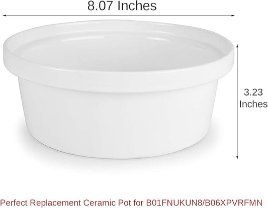 Artestia Electric Chocolate & Cheese Fondue Set 8" Ceramic Inner fondue Pot,derretir queso zen fondue cheeses pot