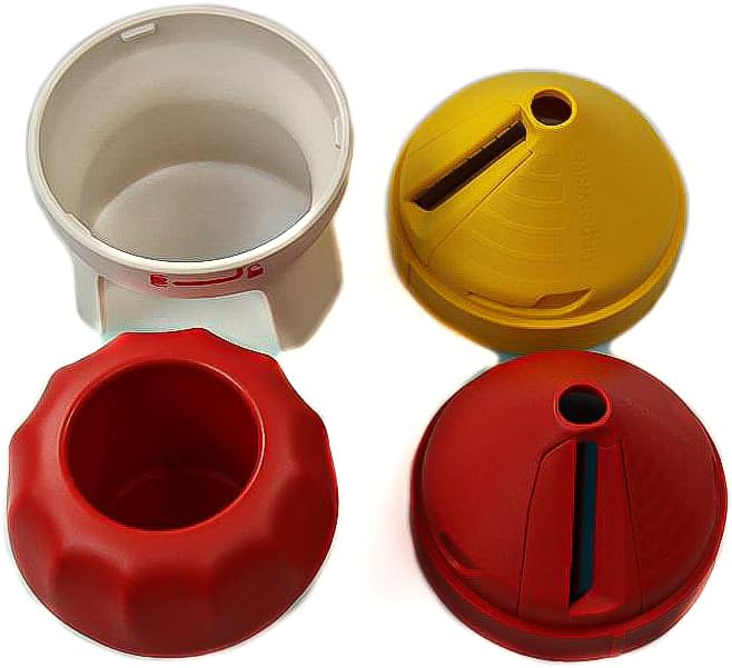 Tupperware Spiralino 38561 Professional Chef Red / White + Yellow Insert Spaghetti Vegetable Cutter