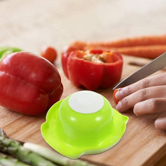 Garneck Food Safety Holder for Mandolin Slicer or Grater, Finger Anti-Cut Protectors for Vegetable Grater Peelers Food Slicer Cutter Finger Guard for Mandoline Slicer Cutting Green