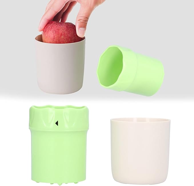Aramox Ergonomic Hand Grater for Pear, Potato Non Stick Easy to Multifunctional Fruit Grater Portable Kitchen Tool Great
