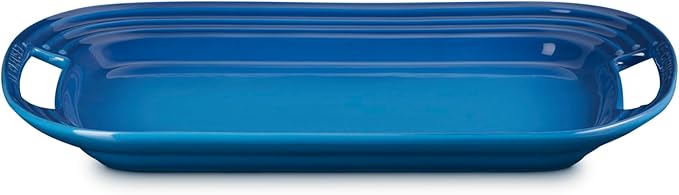 Le Creuset Stoneware Serving Platter, 14 in., Marseille