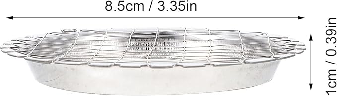 Hemoton Fruit Cube Cutter Stainless Steel Potato Chopper Boiled Egg Slicer Compact Kitchen Tool for Tomatoes and Vegetables 3.34X3.34 Inches